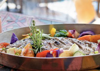 Genuine plates in an intimate ambiance