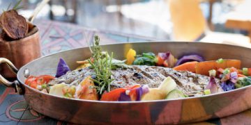 Genuine plates in an intimate ambiance