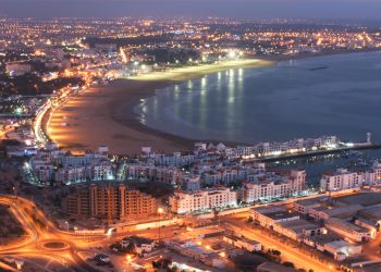Agadir, a Moroccan metropolis with prolonged hours of sunshine