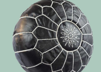 Where to Find Stylish Leather Ottomans in Marrakech