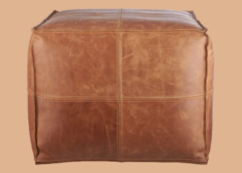 Where to Find Stylish Leather Ottomans in Marrakech