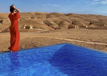 Discover the Enchanting Agafay Desert with Click Excursions Morocco