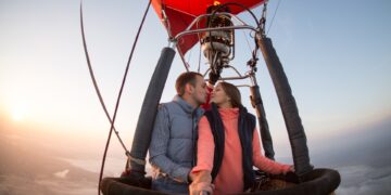 Romantic Date in the Sky of Marrakech