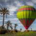 Hot air balloon in Marrakech