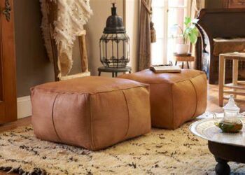 Discovering the Enchanting Allure of Moroccan Leather Goods at Moroccan Leather Pouf