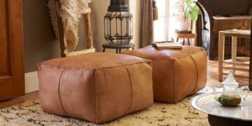 Discovering the Enchanting Allure of Moroccan Leather Goods at Moroccan Leather Pouf